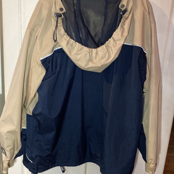 HELLY HANSEN💫 Mens Navy/Beige Windbreaker Jacket - Picture 3 of 9